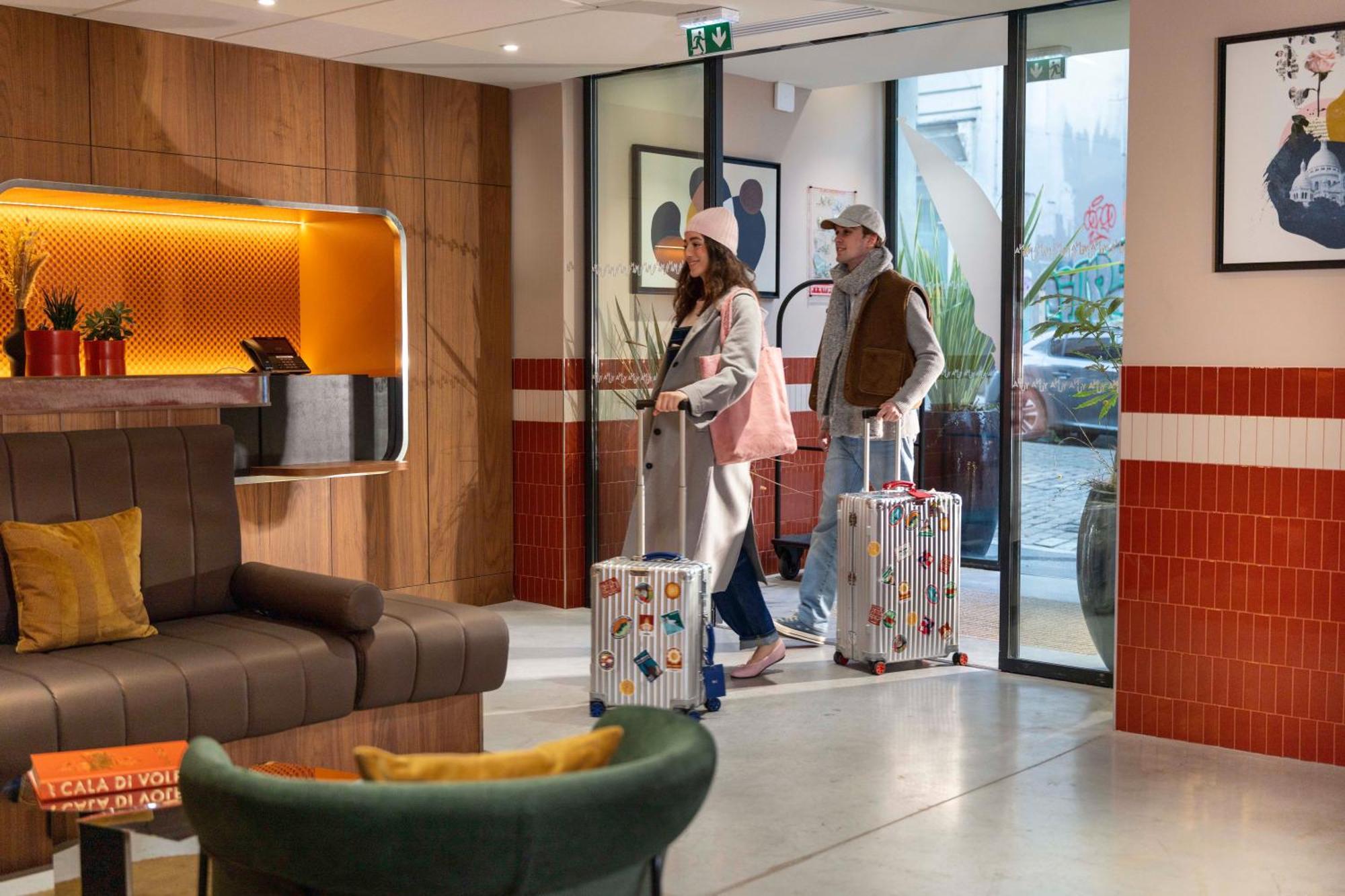 Yuna Montmartre - Aparthotel Paris Eksteriør billede