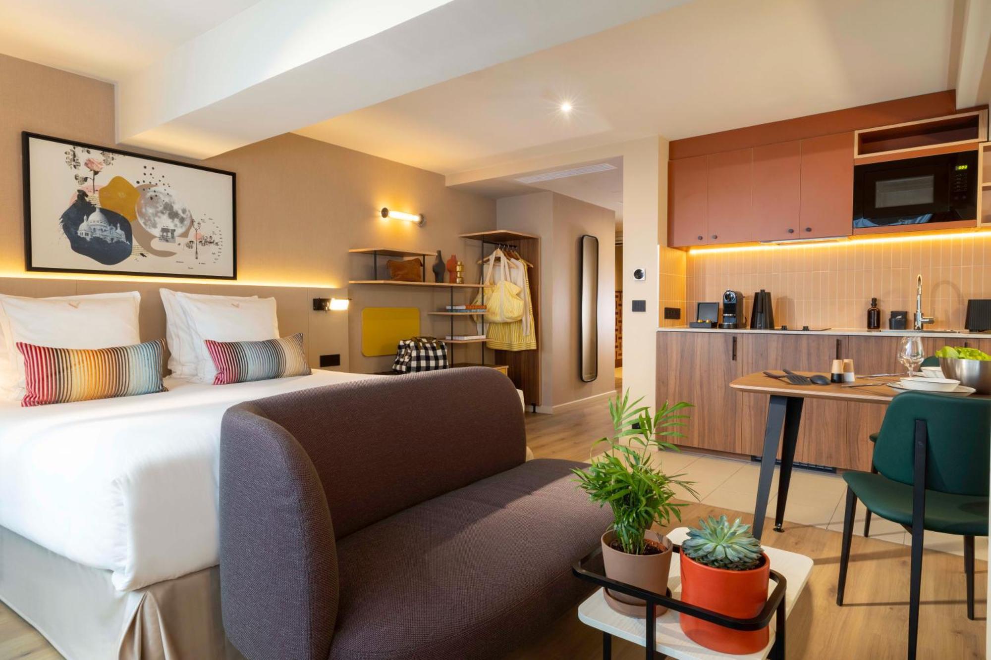 Yuna Montmartre - Aparthotel Paris Eksteriør billede