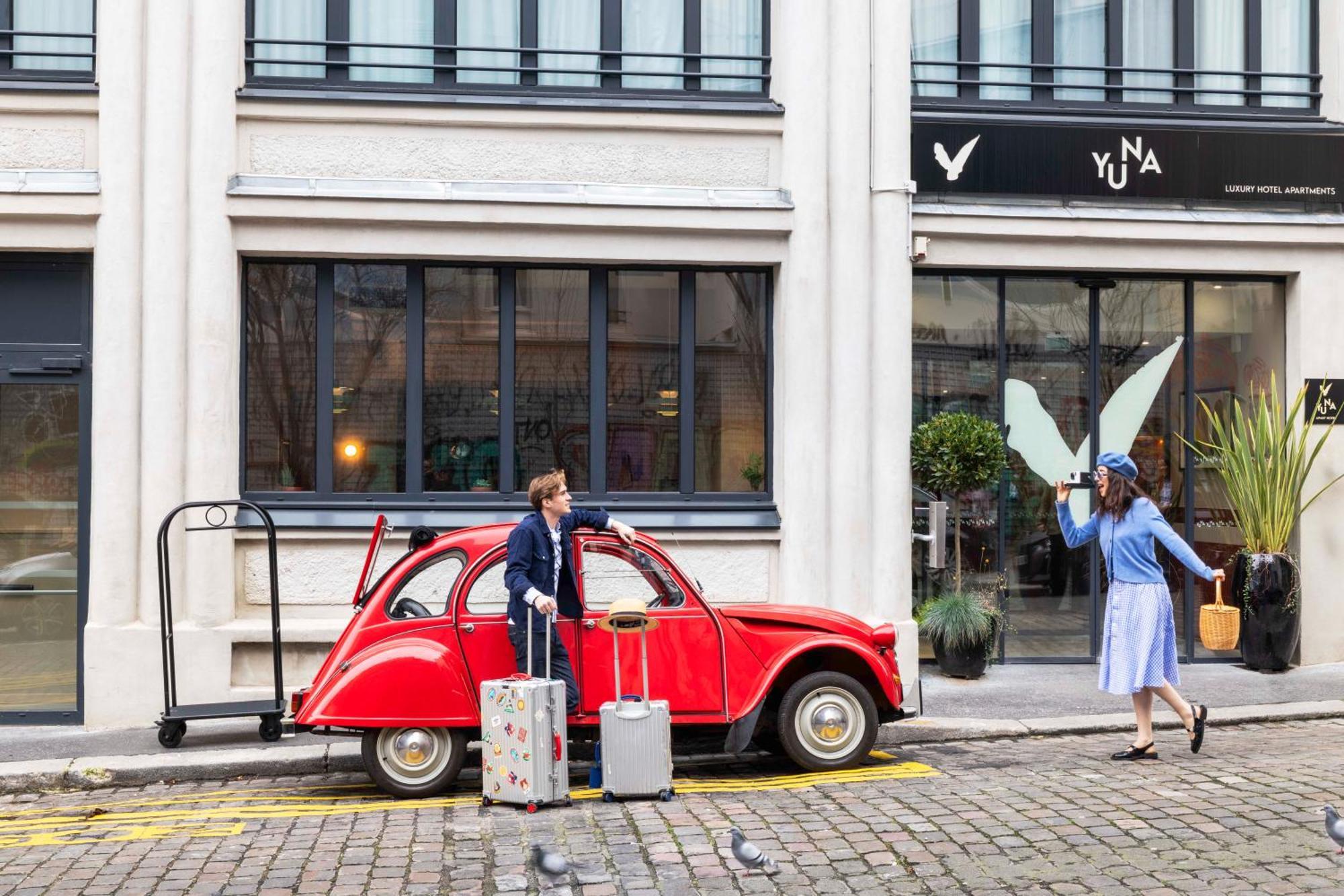 Yuna Montmartre - Aparthotel Paris Eksteriør billede