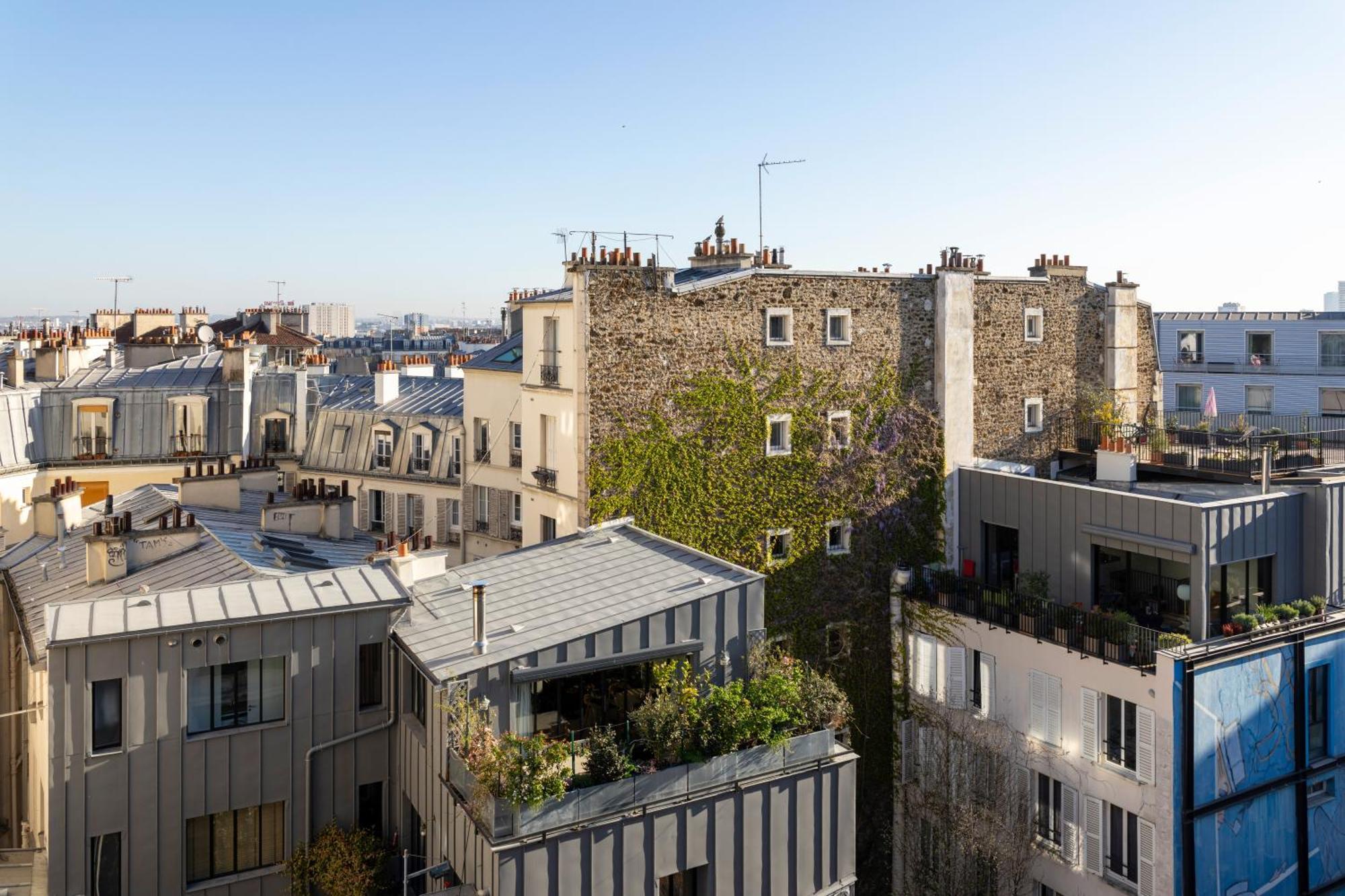 Yuna Montmartre - Aparthotel Paris Eksteriør billede
